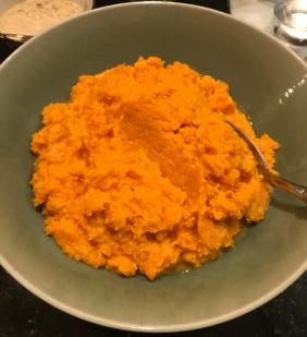 MASHED SWEET POTATOES
